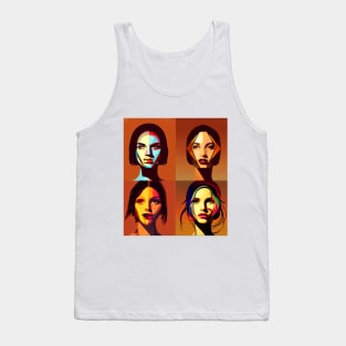 Faces of women Tank Top